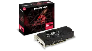 PowerColor Red Dragon Radeon RX 560 14CU 2GB GDDR5 V2